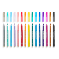 Rainbow Sparkle Glitter Markers - Set of 15