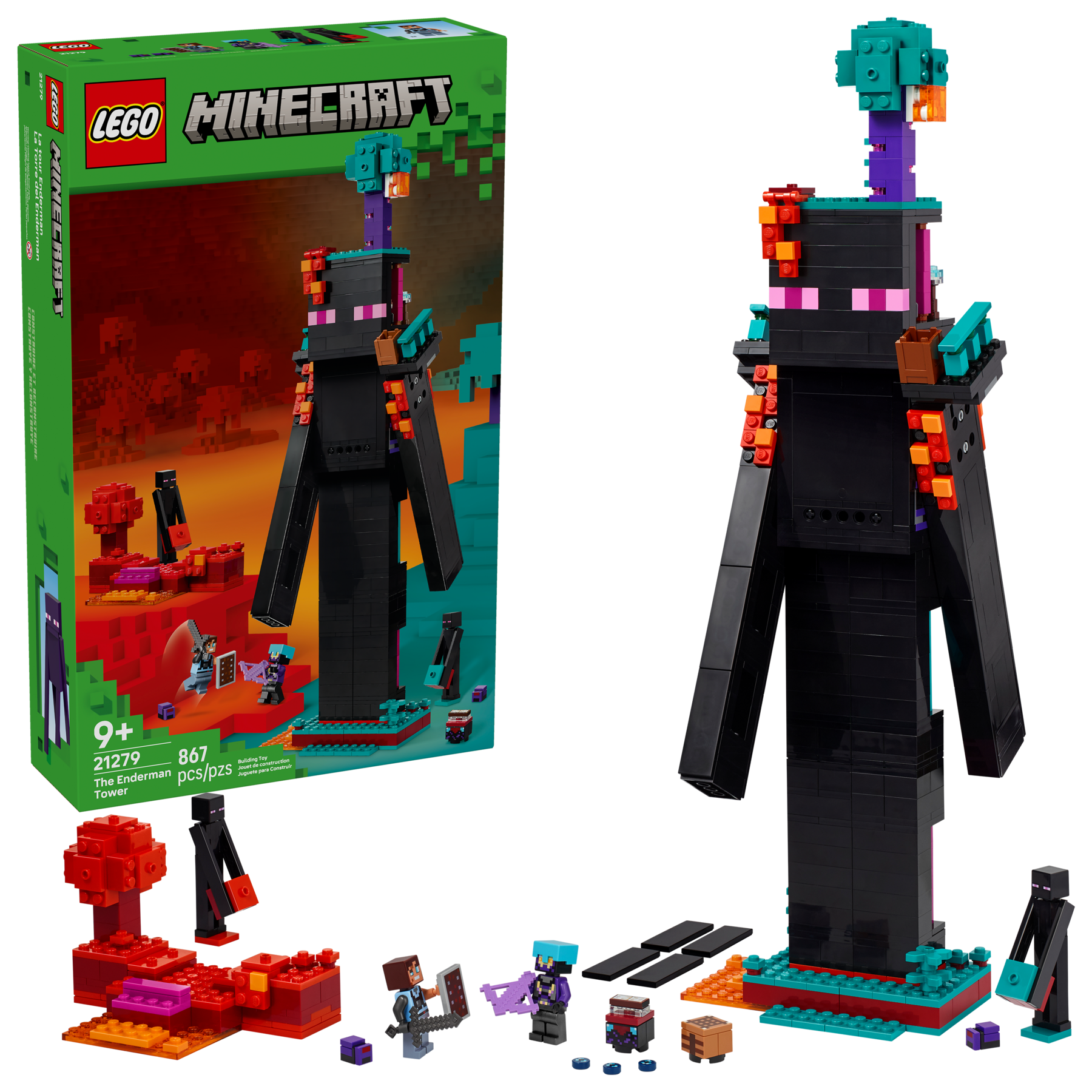 LEGO® Minecraft® 21279 The Enderman Tower