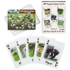 101 Pooping Puppies Deck of Cards