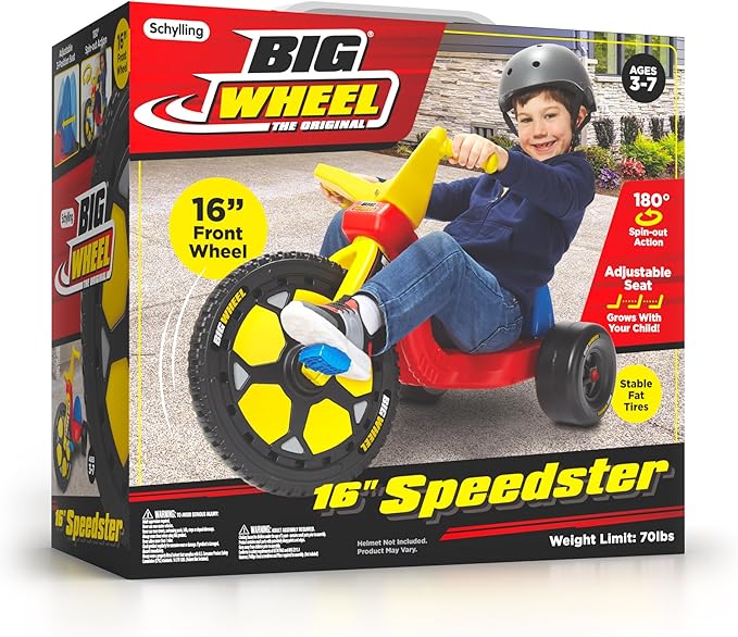 Schylling BW16SO Big Wheel Speedster