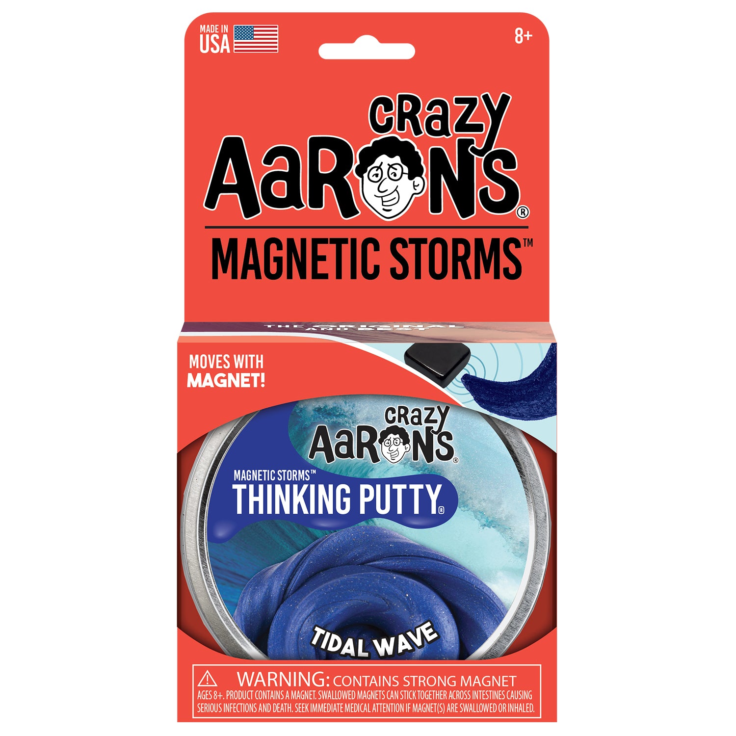 Thinking Putty- Magnetic Tidal Wave | TD020 | Crazy Aaron | Putty World