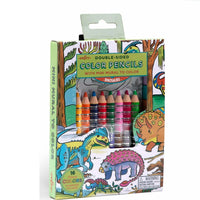 Dinosaurs Color Pencil Mini Mural | Eeboo