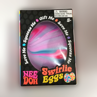 NeeDoh Swirlie Eggs (single item - random assortment)