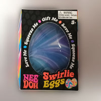 NeeDoh Swirlie Eggs (single item - random assortment)