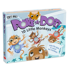 Poke-A-Dot: 10 Little Monkeys