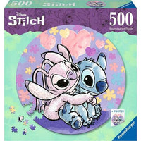 Stitch round puzzle | ravensburger