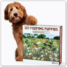 101 Pooping Puppies 1,000 pcs Puzzle
