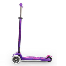 Micro Kickboard Maxi Deluxe Scooter- LED Purple | MMD066 | Micro Kickboard
