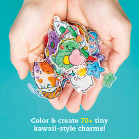 KLUTZ Color & Shrink Charms: Kawaii Style