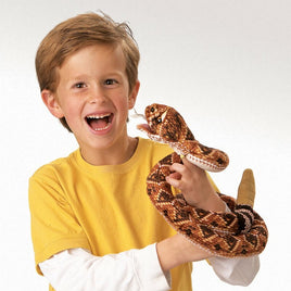 Rattlesnake Finger Puppet