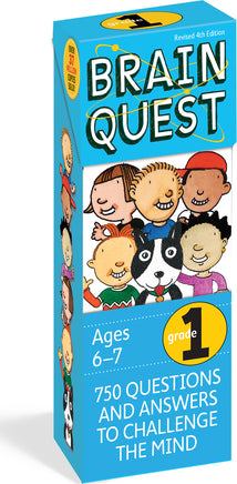 Brain Quest 1st Grade Q&A Cards: 750 Questions and Answers to Challenge the Mind. Curriculum-based! Teacher-approved!
