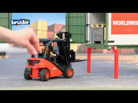 Linde fork lift H30D with 2 pallets