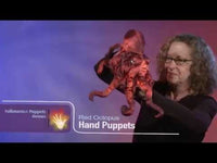 Red Octopus Hand Puppet