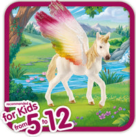 Winged Rainbow Unicorn Foal